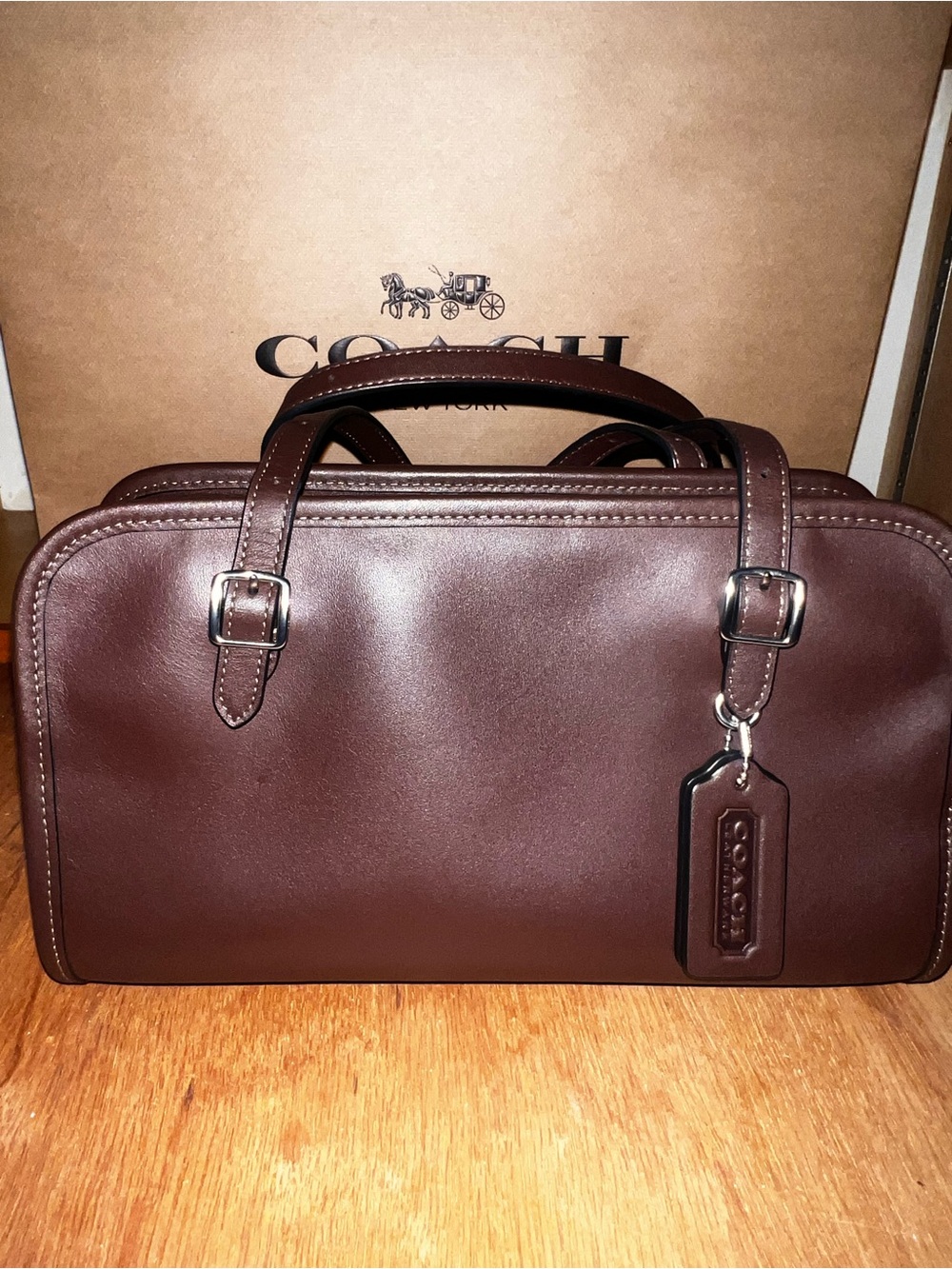Coach Zip Swing bag Maple - Picture 10 of 10